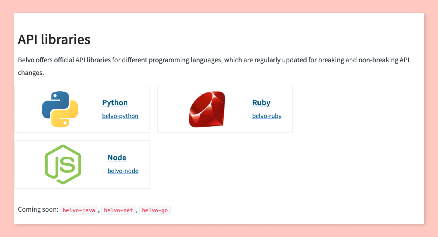 Api Rubo Cómo construir una API que enamore a los desarrolladores - Belvo