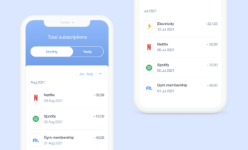 Identify regular payments for subscription services