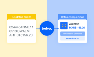 Categoriza datos transaccionales de cualquier fuente