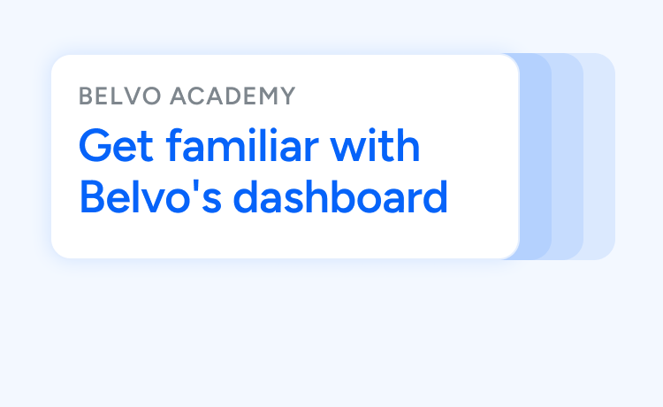 how to use belvo dashboard