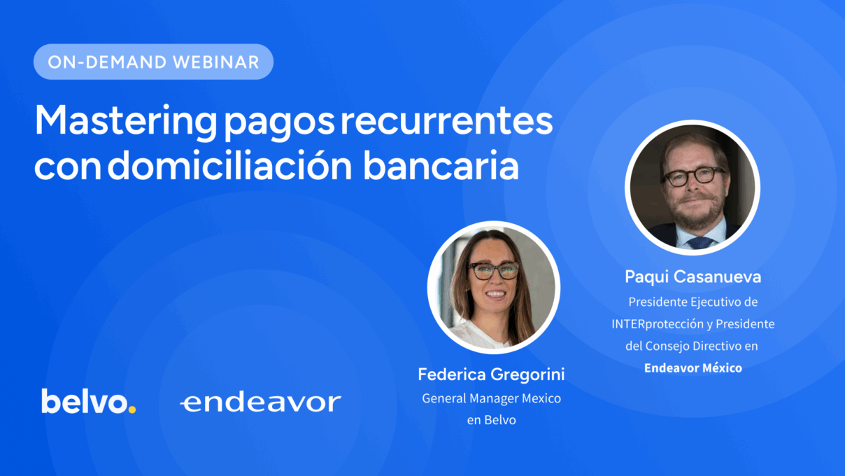 Webinar on-demand: Mastering pagos recurrentes con domiciliación bancaria