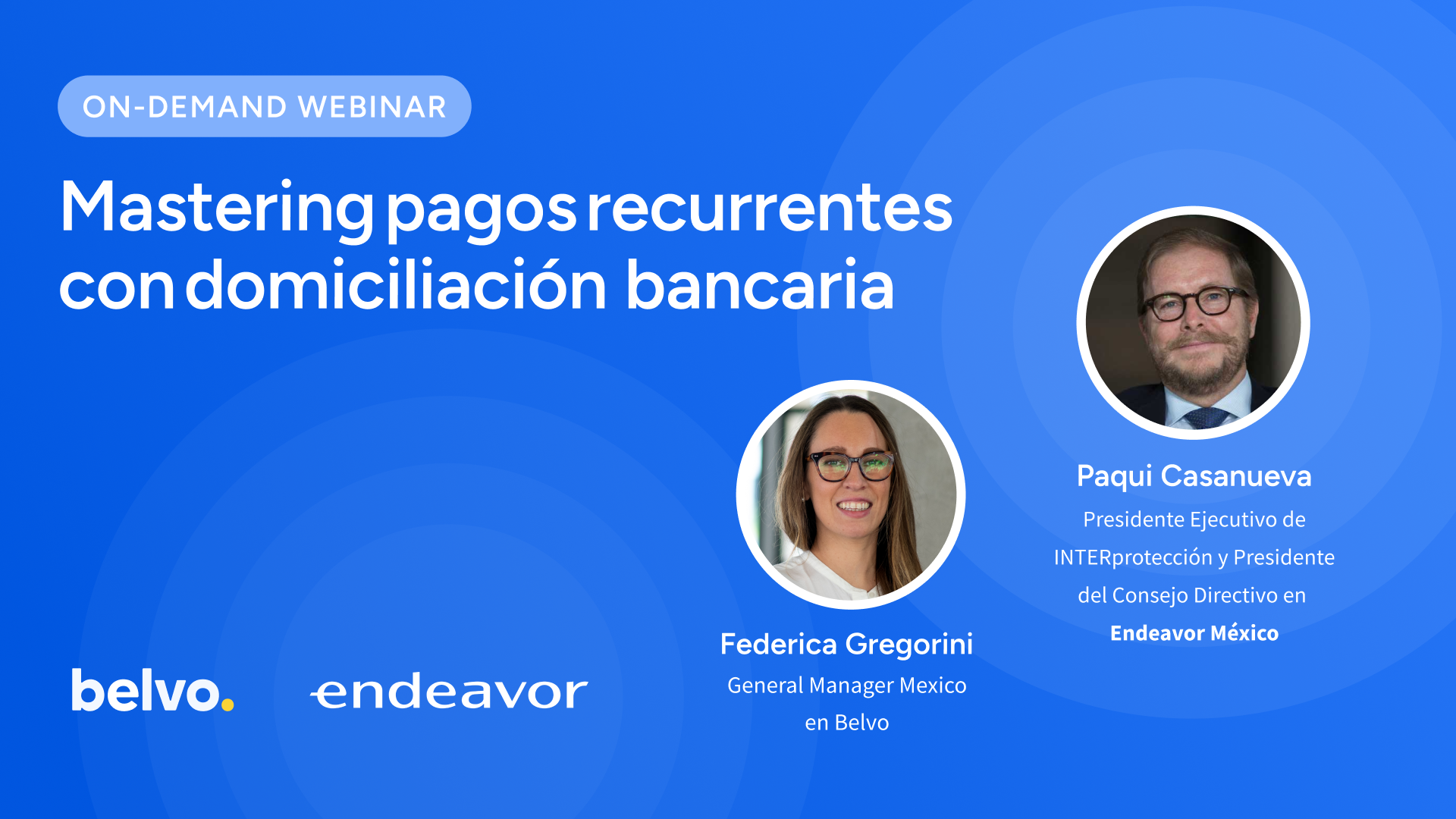 Webinar on-demand: Mastering pagos recurrentes con domiciliación bancaria