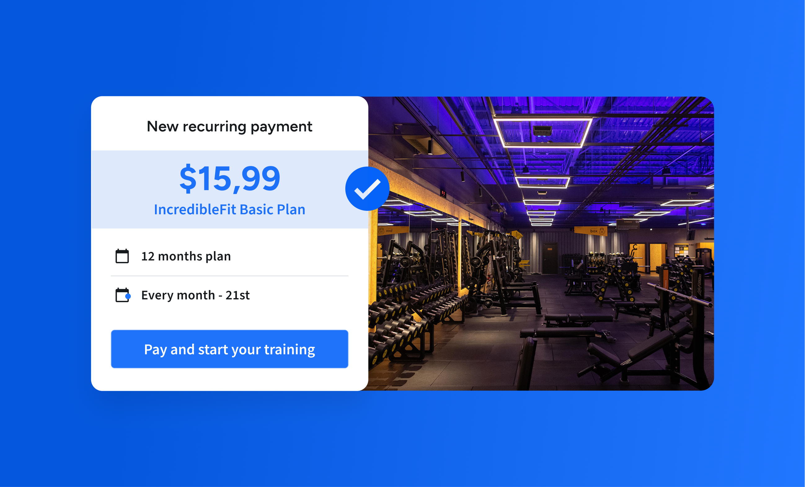 Scaling recurring collections for a major mexican gym.