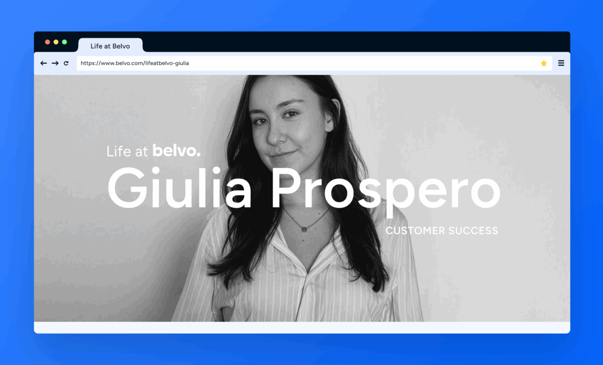 From Intern to CSM: Giulia’s Leadership and Growth at Belvo